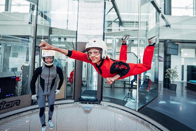 Bodyflying & Indoor Skydiving at FlyStation Munich - The wind chamber experience: what your flight session feels like