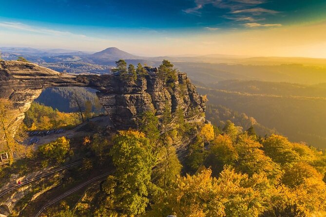 Bohemian and Saxon Switzerland All inclusive trip - Hiking Tour - Bastei Bridge plus Felsenburg Neurathen ruins