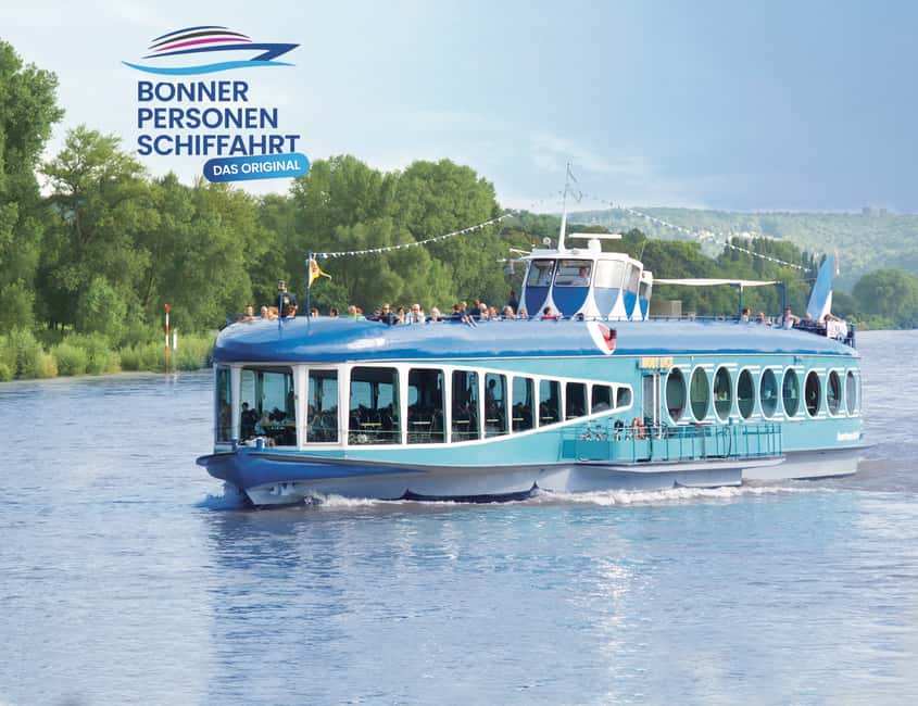 Bonn: River Cruise on the Rhine to Königswinter - Boarding at Bonner Personen Schiffahrt, Pier No. 9 at 11:45