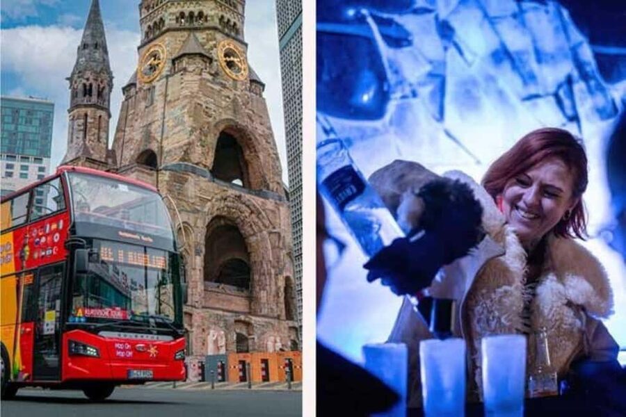 City Sightseeing Berlin: HOHO Bus - All Lines & Icebar - The Classic Route: KaDeWe to the Reichstag, then back through West Berlin
