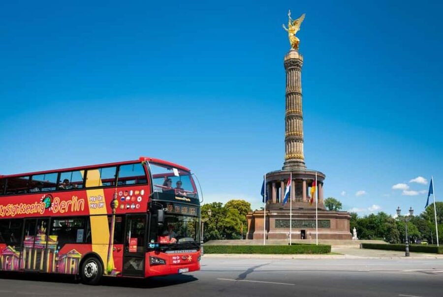 City Sightseeing Berlin: HOHO Bus - All Lines & Icebar - Icebar Berlin at -10°C: drinks, ice sculptures, and time-slot timing
