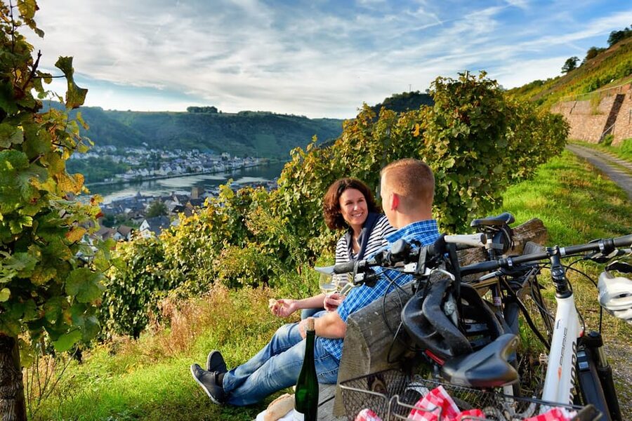 Cochem: Bike and Boat Tour with Picnic and Wine Tasting - The boat ride back to Cochem: the slow view you earn