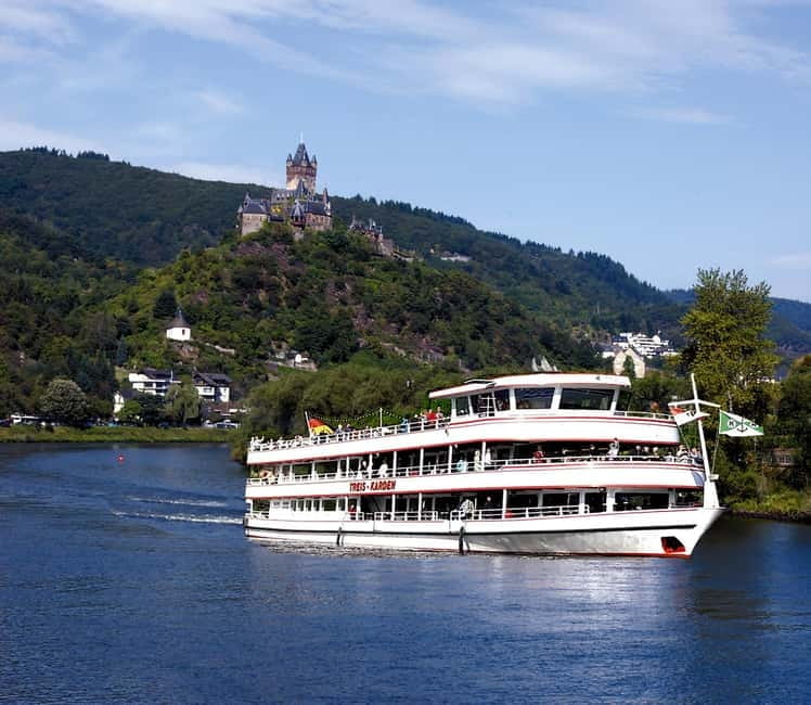Cochem: Panorama Rundfahrt 1 Stunde, Ausstieg Ernst möglich - Treis-Karden: seating, sun deck, and how to choose your spot