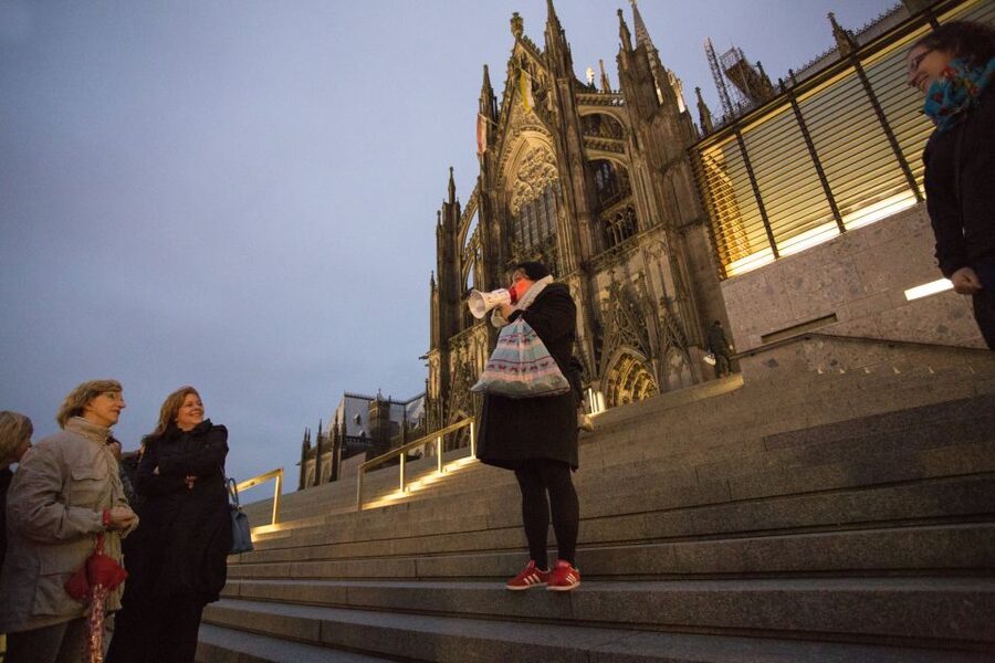 Cologne: 1.5-Hour Comedy Bus Tour - Beer on Board: A Nice Touch With Practical Limits