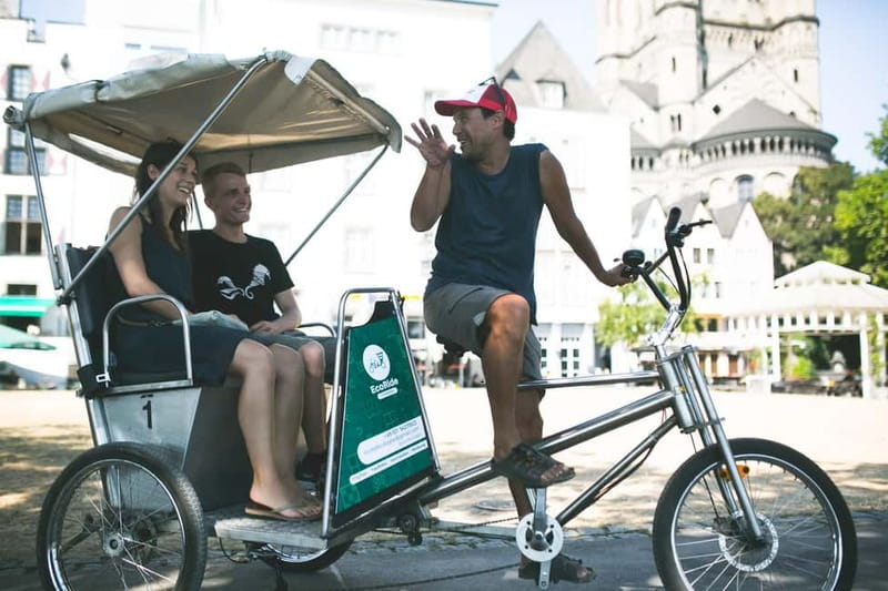 Cologne: Chocolate tasting Tour per Rickschaw - Why an electric rickshaw chocolate tour fits Cologne so well
