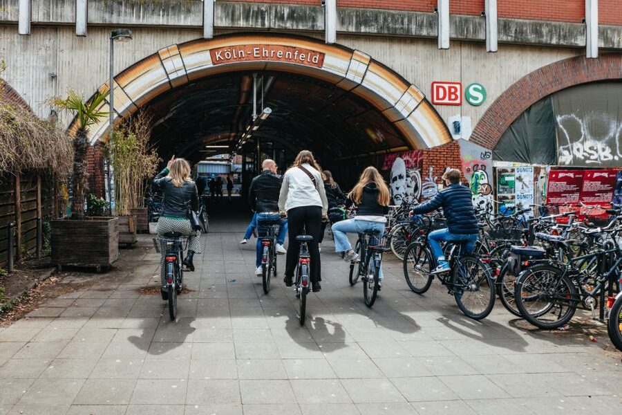 Cologne: Ehrenfeld Street Art Bike Tour - The photo stops you will actually want to remember