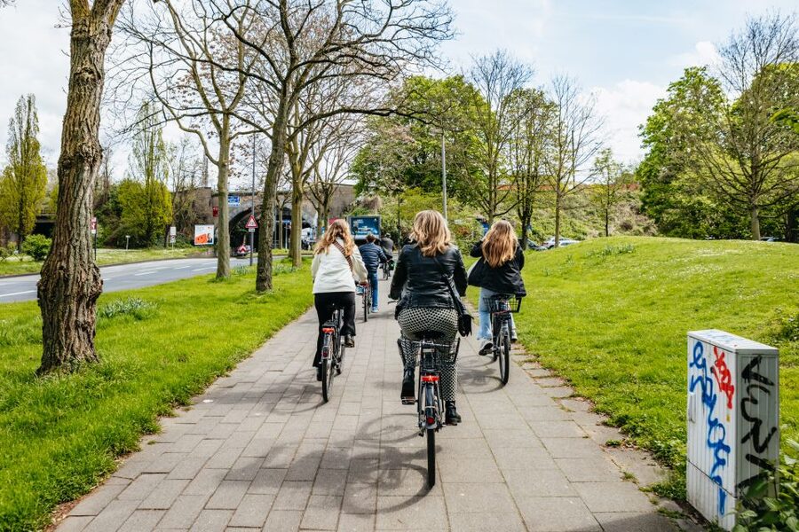 Cologne: Ehrenfeld Street Art Bike Tour - Your bike setup, and why helmets and a poncho matter