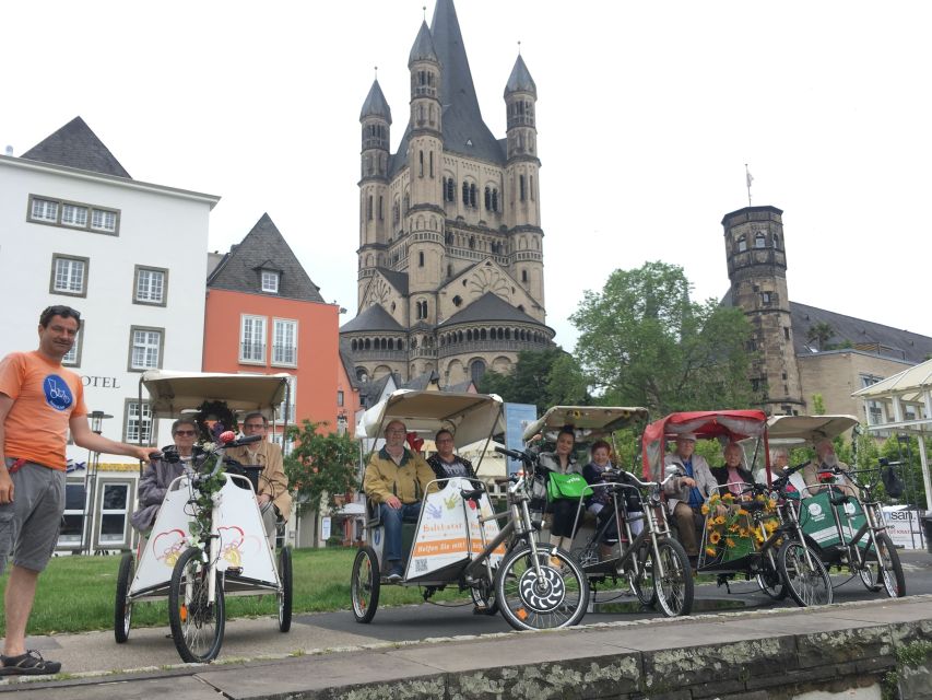 Cologne: Private Rickshaw Tour - A comfortable way to get oriented in Cologne