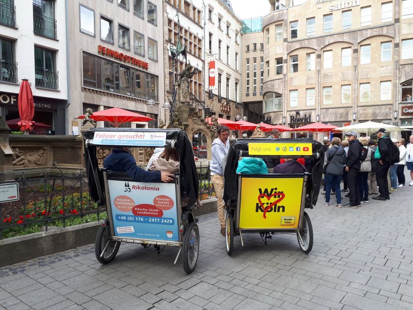 Cologne: Rickshaw Sightseeing Tour - Getting a Quick Hit of Old Town Cologne and 2000-Year Perspective