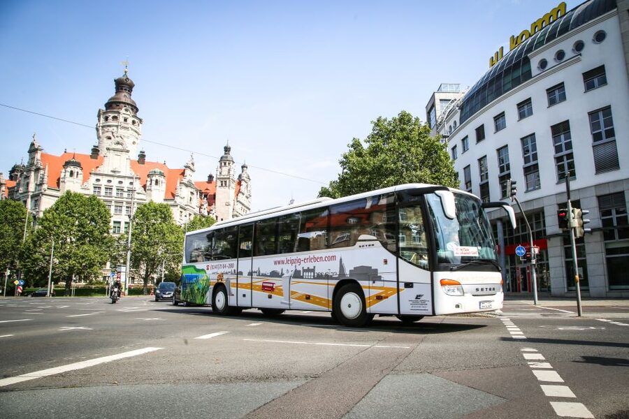 Combo Tour in Leipzig: Guided City Tour & City Sightseeing - Reich Court to Federal Administrative Court, Panometer, and the Monument