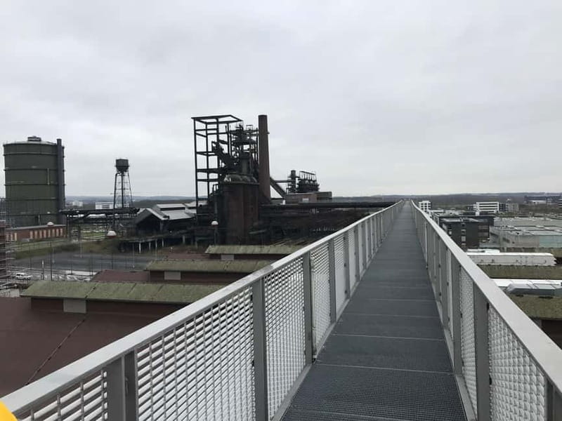 Dortmund: Skywalk - Entering the tour flow: from meeting point to final look