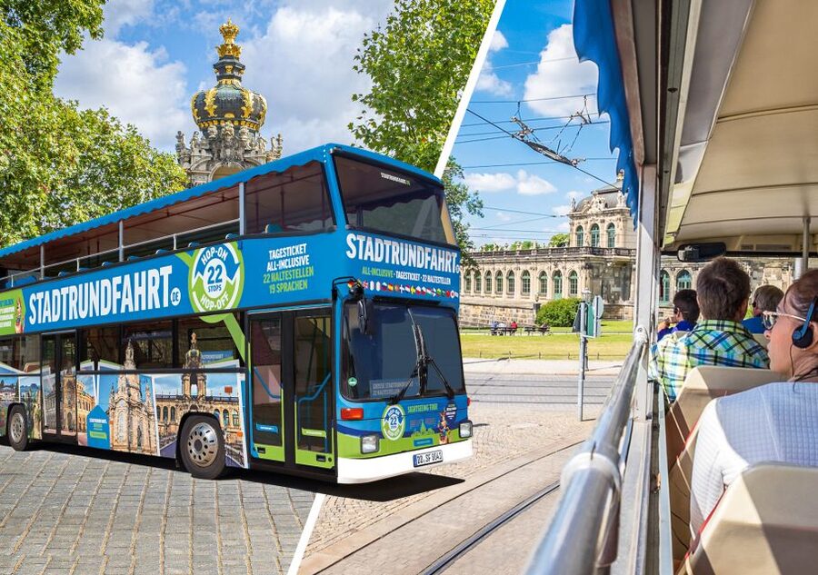 Dresden: 1-Day Hop-On-Hop-Off Bus Tour - Start at Zwinger and Design Your Own Dresden Day
