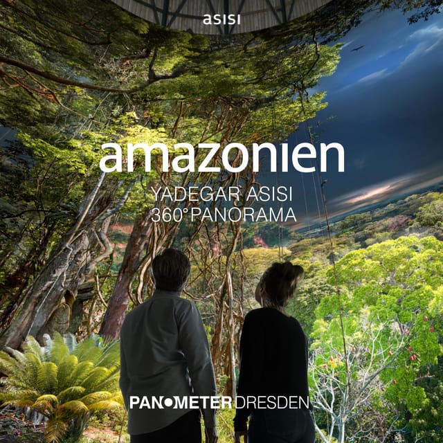 Dresden: 360° Panorama Amazonia Entry Ticket - Getting there, parking, and the 11:00 and 1:00 public tours
