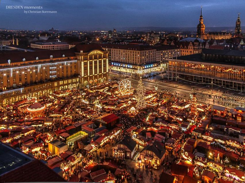 Dresden: Advent Tour with Stollen Tasting and Mulled Wine - A 90-minute way to see Dresden Advent in one go