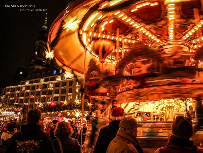 Dresden: Advent Tour with Stollen Tasting and Mulled Wine - Starting at Neumarkt: Frauenkirche and the Procession of Princes