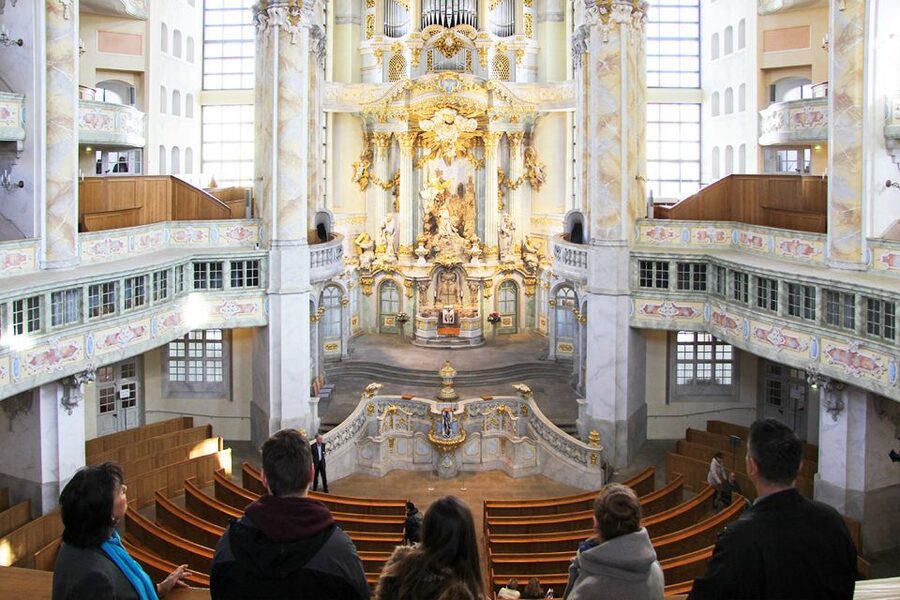 Dresden: Church of Our Lady Guided Tour of Gallery - Inside the Frauenkirche: From WWII Ruins to a 2005 Rebuild