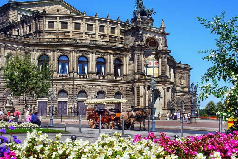 Dresden: City & Semperoper Guided Walking Tour - Dresden Castle: seeing power from the outside and the courtyards