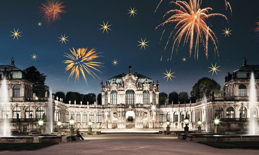 Dresden: Gala Concert in the Dresden Zwinger - Finding the Wallpavillon: Theaterplatz 1a to the stairs up the Wall