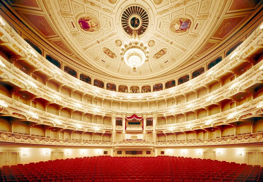 Dresden: Semperoper and Old Masters Picture Gallery - What you see inside the Semperoper during the guided tour