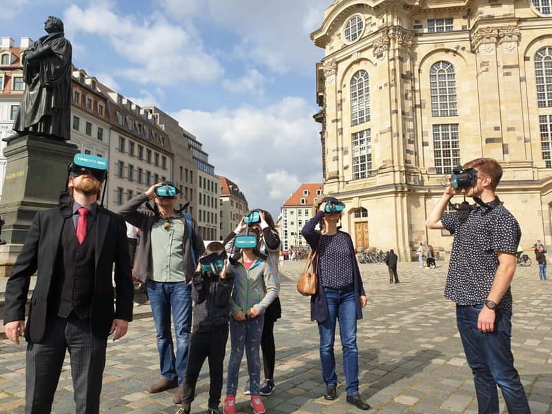 Dresden: Walking Tour with Virtual Reality elements - Zwinger Stops: When Baroque-Era Glamour Gets Reframed