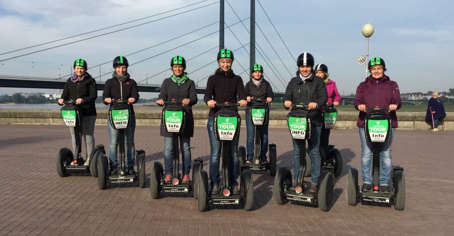 Düsseldorf: 2-Hour Segway Tour along the Rhine - Rhine Promenade, Burgplatz, and the Rhine Tower Stops