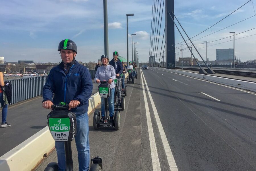 Düsseldorf: Classic City Segway Tour - Königsallee Finale, With the City’s Shopping Street Energy
