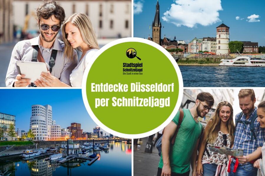 Düsseldorf: Scavenger Hunt Self-Guided Tour - Starting point and route: where the hunt takes you first