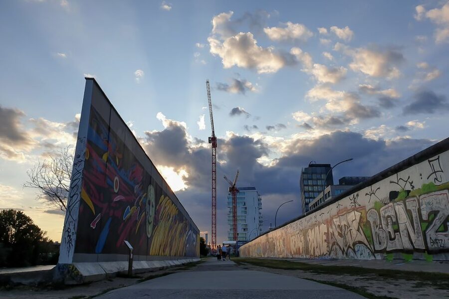 East Berlin and the Wall: Walking Tour - TV Tower stop, a quick but useful vantage point