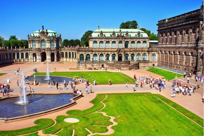 Elbfloren: Historical city tour - The Zwinger guided tour: the late Baroque showpiece