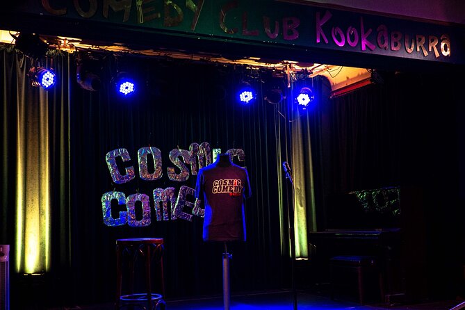 English Comedy Show with Pizza and Shots in Central Berlin - What Comedy Night Actually Feels Like in This Room