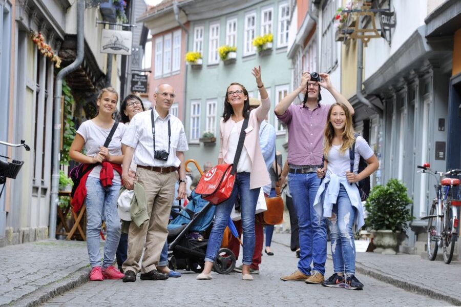 Erfurt: Old Town Guided Walking Tour - Start at Denkmal Eulenspiegel, then learn how to read Old Town Erfurt