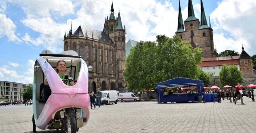 Erfurt: Private Guided Classic Old Town E-Rickshaw Tour - Key points to know before you ride