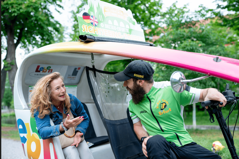 Erfurt: Private Guided Classic Old Town E-Rickshaw Tour - House of Sonneborn and the Waidspeicher: Why These Stops Matter