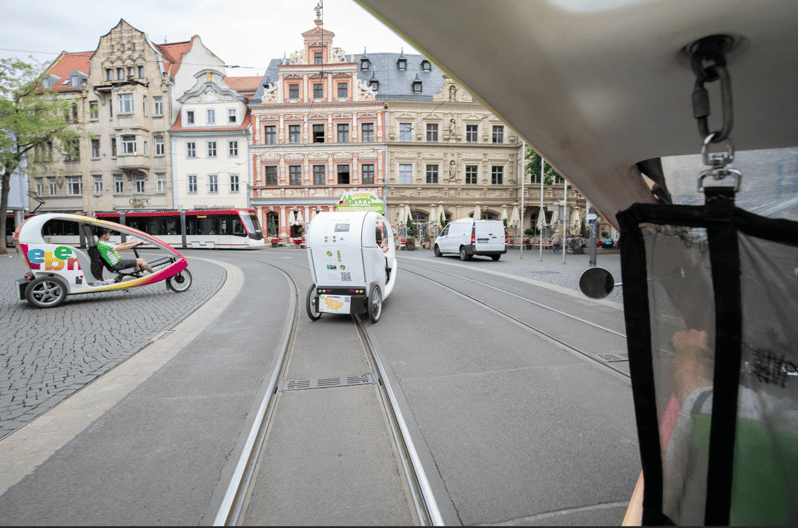 Erfurt: Private Guided Classic Old Town E-Rickshaw Tour - Michaelisviertel, the Old University, and Krämerbrücke’s Half-Timbered Houses