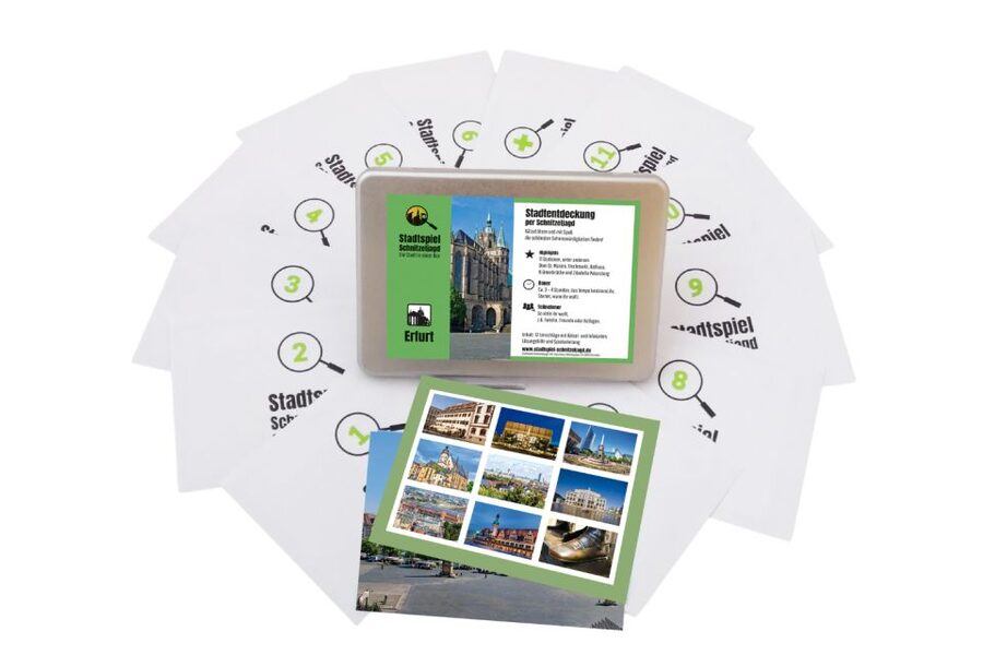 Erfurt: Schnitzeljagd, selbstgeführte Highlights-Tour - A self-guided city game that fits your pace in Erfurt