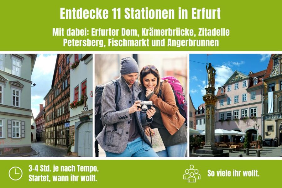 Erfurt: Schnitzeljagd, selbstgeführte Highlights-Tour - Price and value: what $41 per group actually buys you
