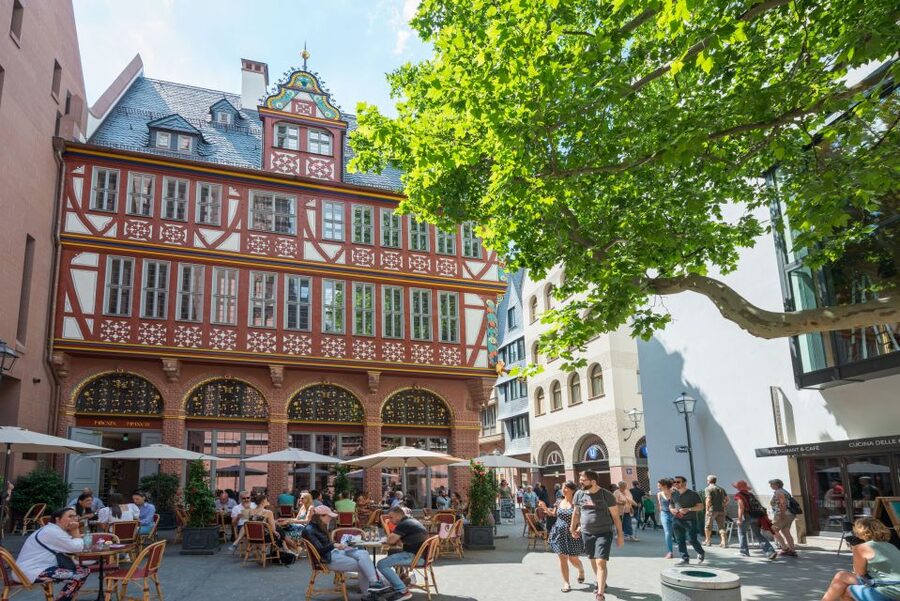 Frankfurt: New Old Town and Highlights German-Language Tour - Frankfurt Cathedral Moment: Where the Tour Shifts Tone Briefly