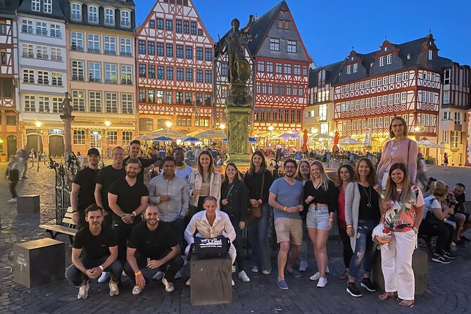 Frankfurt Night PubCrawl: 4 Venues, Welcome Shots + Club Entry - Your night starts at Römerberg, then ends near Klappergasse