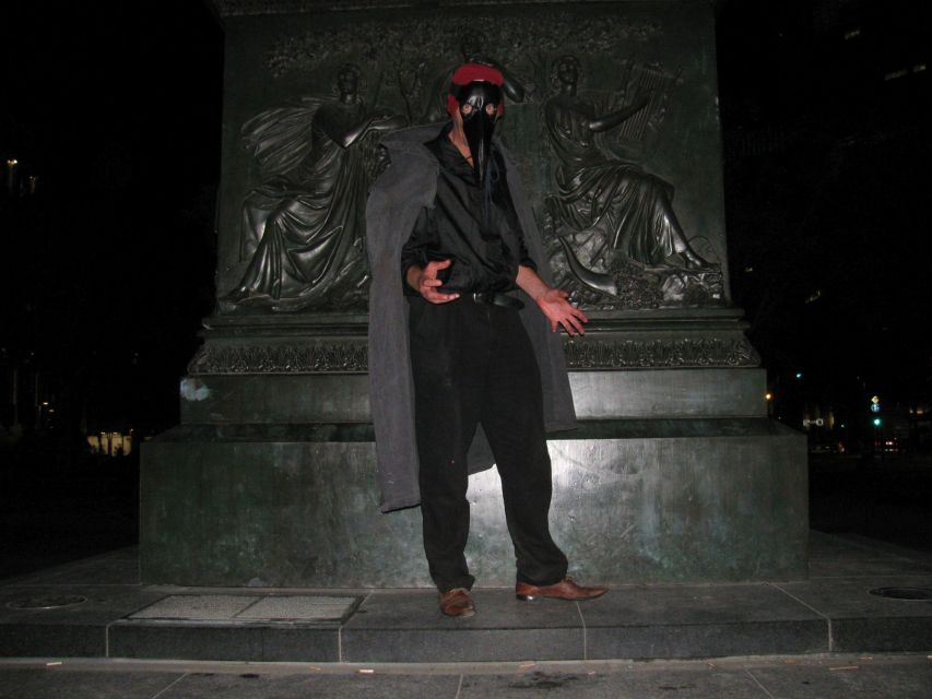 Frankfurt: The Black Death Tour - The plague doctor on the route, and why the acting works
