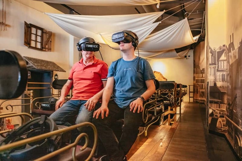 Frankfurt: Virtual Reality Time Travel Experience Ticket - After the show: how to turn VR into real-world Frankfurt context