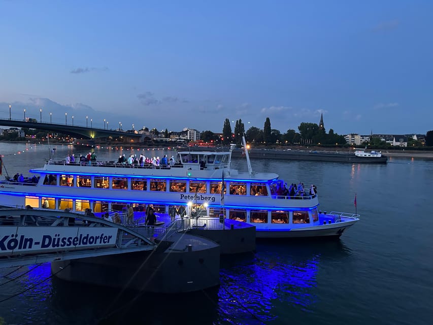 From Bonn: Christmassy Advent Cruise on the Rhine - Boarding the Petersberg Ship: What the 1.5 Hours Is Like