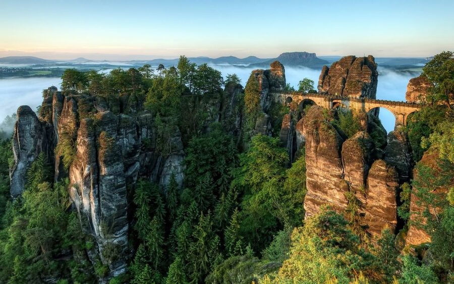 From Dresden: Bohemian & Saxon Switzerland Day Trip - Early pickup from Dresden, then straight into sandstone country