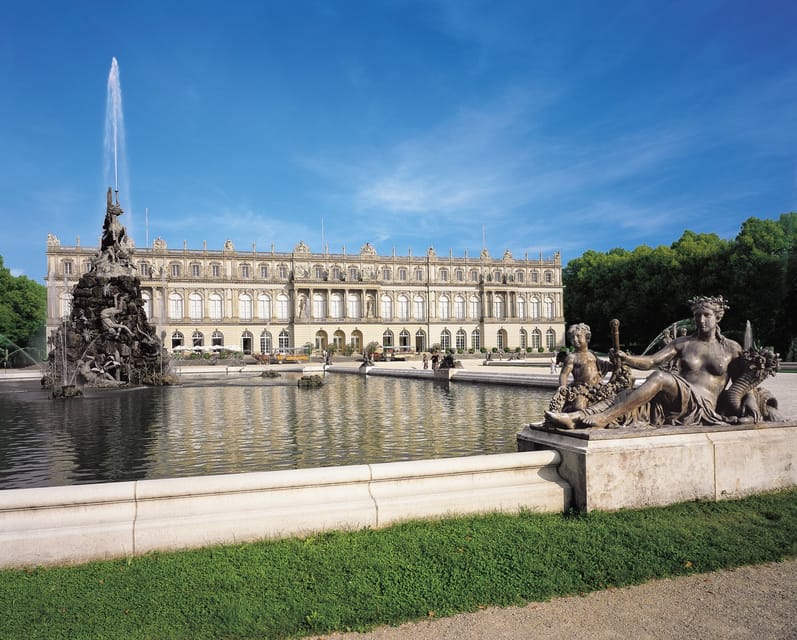 From Munich: Herrenchiemsee Palace and Boat Trip Day-Tour - Herreninsel first, then Fraueninsel, how the two islands fit together