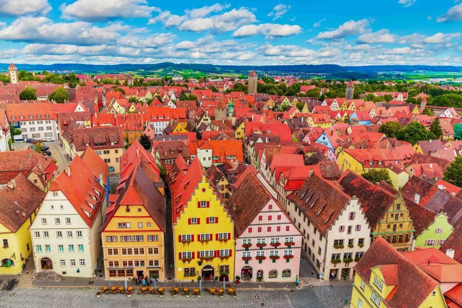 From Munich: Rothenburg and Romantic Road Day Trip by Bus - Harburg Castle: the steep hill, the skip-the-line, and the payoff