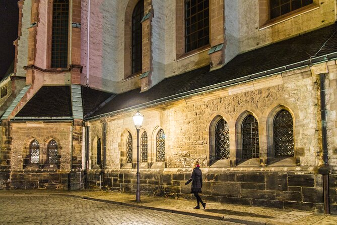 Gruseltour Leipzig 90-minute walking tour about the Dark Secrets of Leipzig - Price, Timing, and the Augustuspl. Start Point