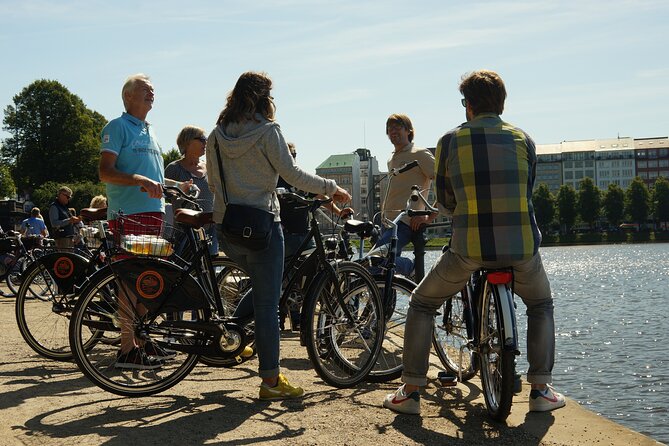 Guided Hamburg City Bike Tour - Speicherstadt and Rathaus glimpses: the route stitches Hamburg’s timeline together