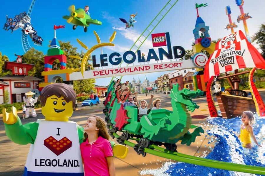 Günzburg: LEGOLAND® Deutschland Resort Admission Ticket - NINJAGO® World: flying, spinning, and ninja-level fun