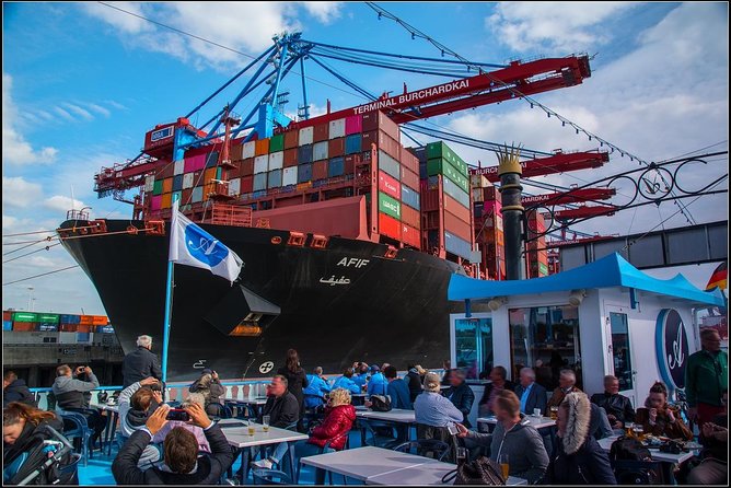 Hamburg: 1-hour harbor tour - Container Terminals, Cruise Ship Berths, and Blohm & Voss Shipyard Views