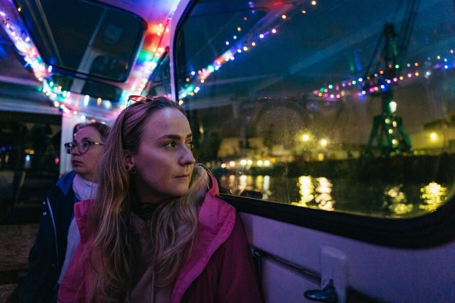 Hamburg: 90-Minute Evening Lights Harbor Cruise - Container terminals and the scale you only get from the water