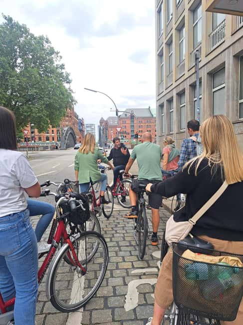 Hamburg: City Tour by Bike with Elbphilharmonie - Through Gängeviertel and the Working-Class Story